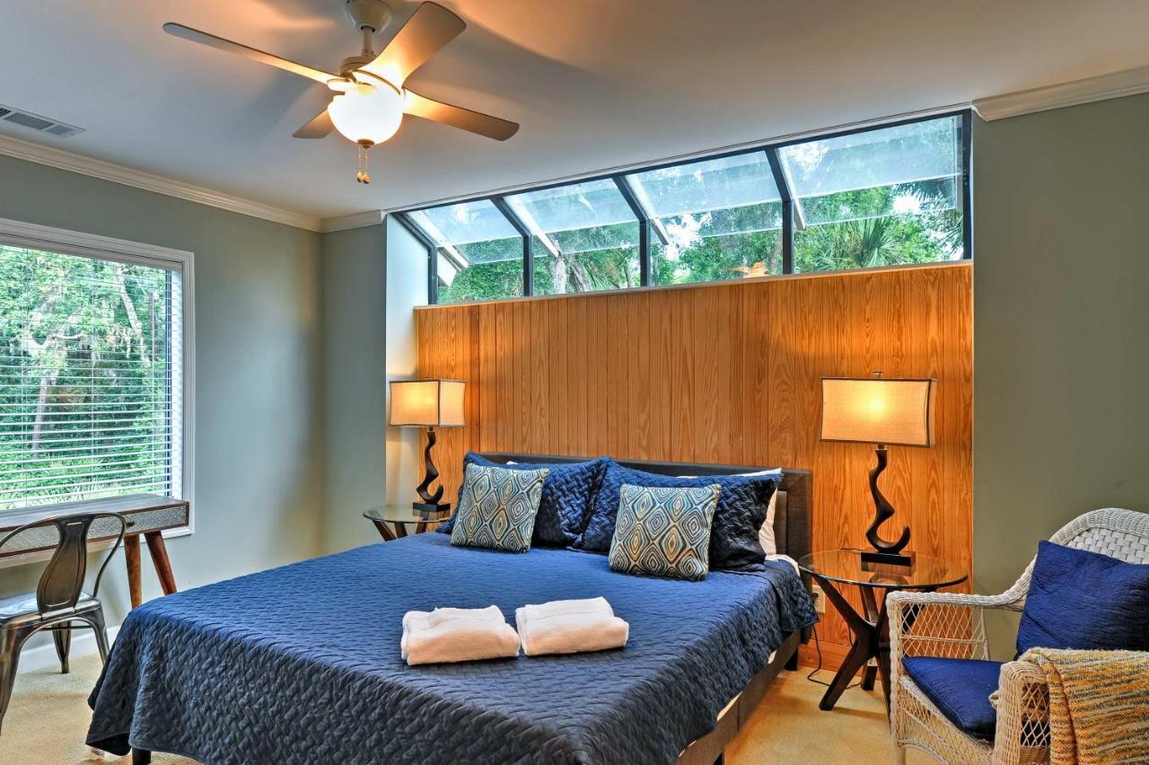 Updated Hilton Head Condo Balcony, Walk To Beach Хилтон-Хед-Айленд Экстерьер фото